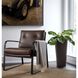 Sterling Missouri Mahogany Leather Lounge Chair